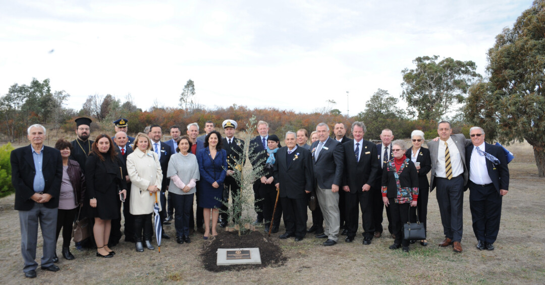 EPPING RSL PLAQUE UNVEILING & OLIVE TREE PLANTING FOR THE BATTLE OF CRETE