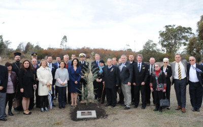 EPPING RSL PLAQUE UNVEILING & OLIVE TREE PLANTING FOR THE BATTLE OF CRETE